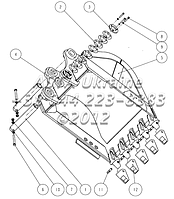 Ковш для экскаватора Jonyang JYL230E