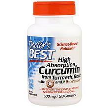 Curcumin C3 Complex High Absorption 500 mg Doctor's s Best 120 caps