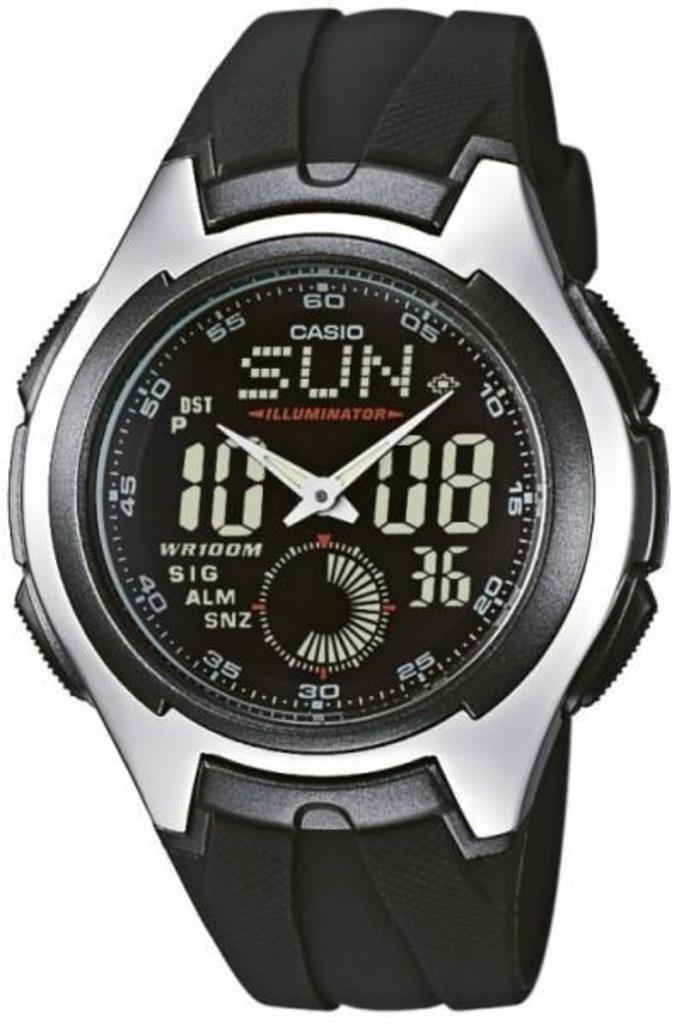 Чоловічий годинник  CASIO AQ-160W-1BVEF