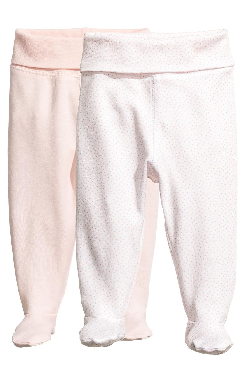 Повзунки для дівчинки (2 пари) 2-4, 4-6 місяців, фото 1