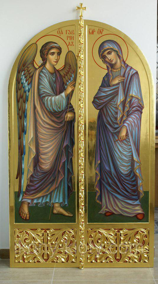 Сусальна позолота ікон Царських врат., фото 1