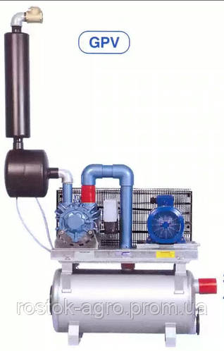 Вакуумный насос с электроприводом 1000л/мин, цена - Prom.ua (ID#681226108)