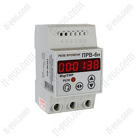 Реле часу DigiTop ПРВ-6н, 230VAC 16A