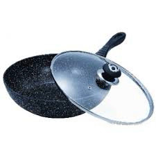 Сковорода ВОК з мармуровим покриттям Vissner VS 7590-32