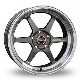 Диски Borbet DB8 GT цвет Graphite Rim Polished параметры 8.5J x 18'' 5 x 114.3 ET 20