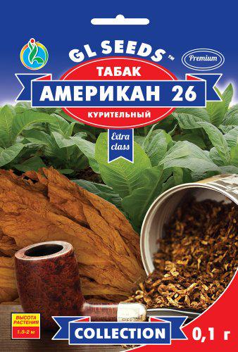 Насіння Тютюн курильний Американ (0,1 г) ТМ GL SEEDS Collection