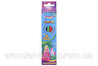 Карандаши "Princess world", Kidis, гибкие, 6 цветов