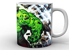 Кухоль Geek Land білий Халк Hulk comics artwork HU.02.003