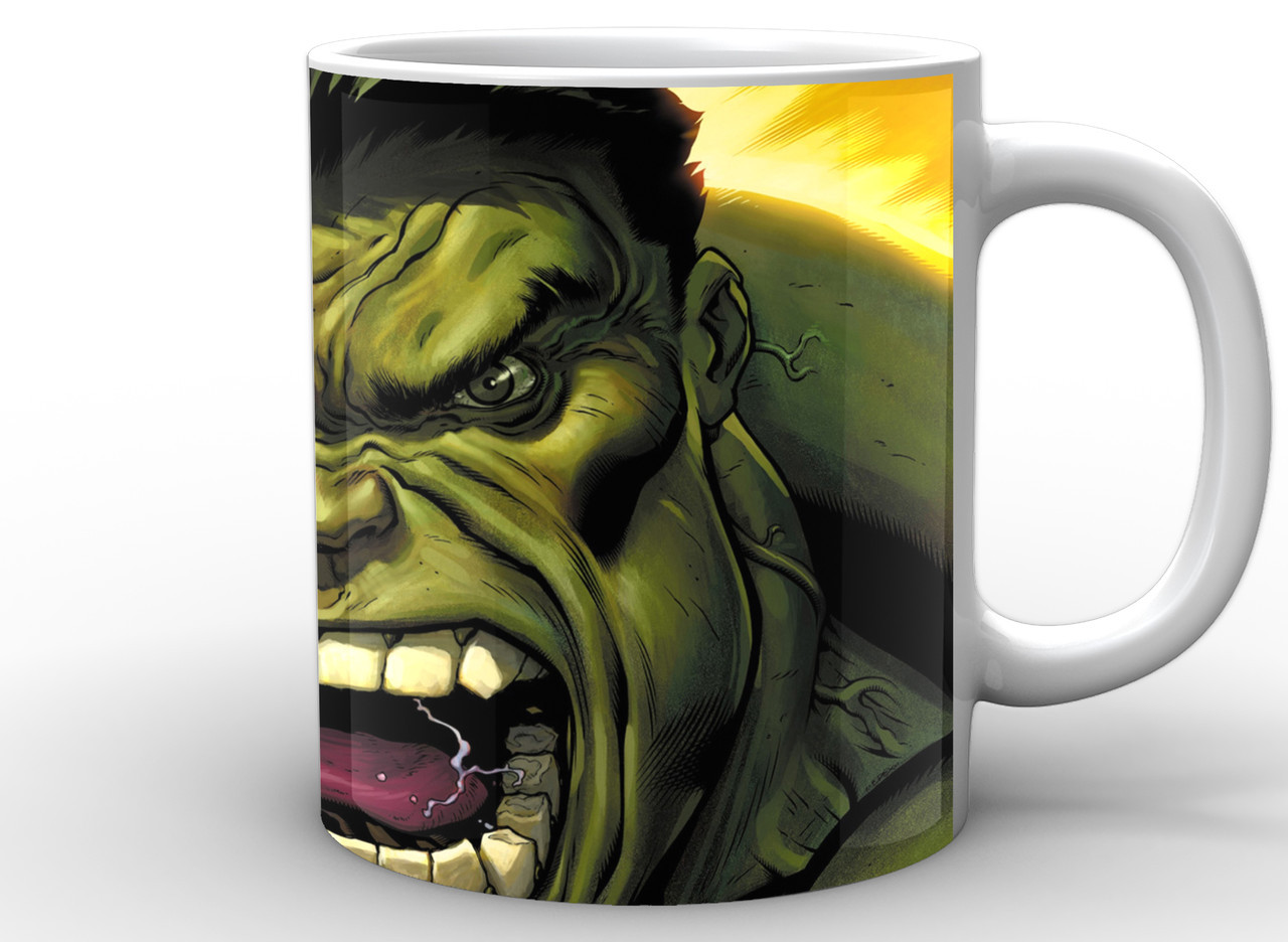 Кухоль Geek Land біла Халк Hulk агресія HU.02.004, фото 1
