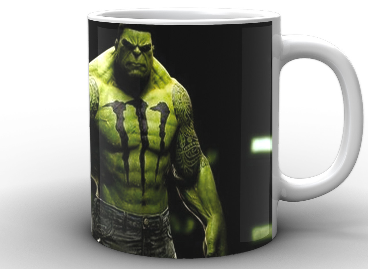 Кухоль Geek Land білий Халк Hulk Advertising Monster Energy HU.02.017, фото 1