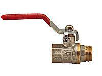 Кран латунний кульовий 1/2" ГШ ручка, фото 1