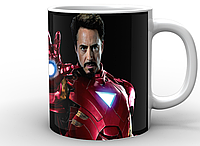 Кружка GeekLand белая Железный Человек Iron Man Тони Старк Железный человек IM.02.085