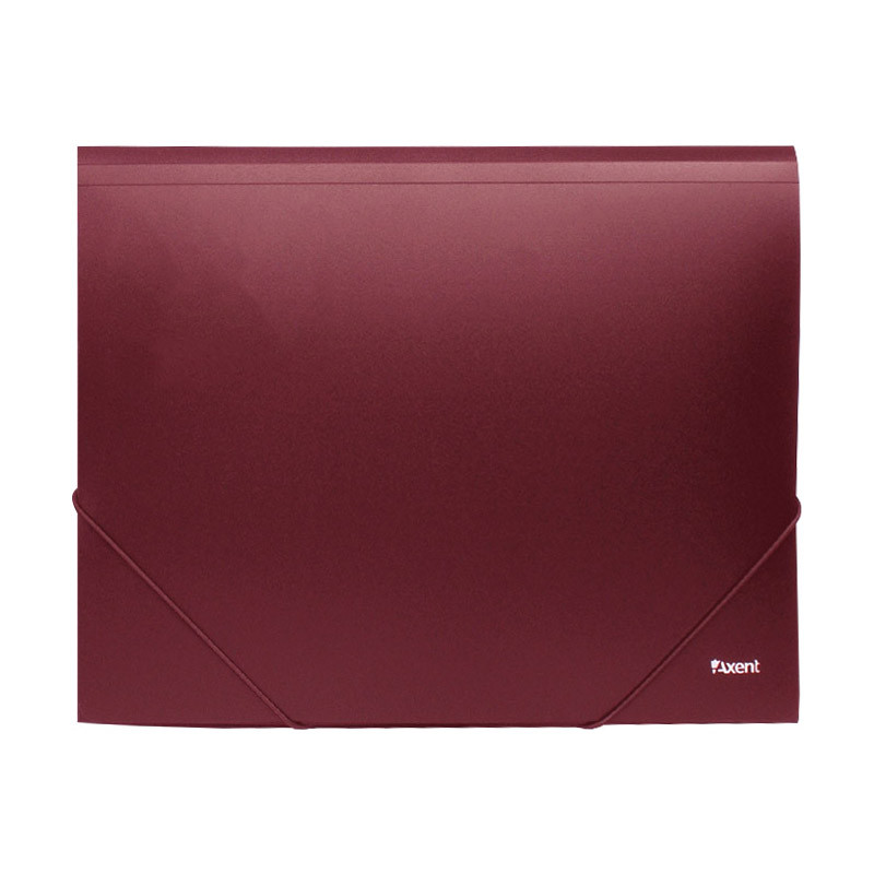 Папка на гумках Axent А4 бордова 1508-04-A