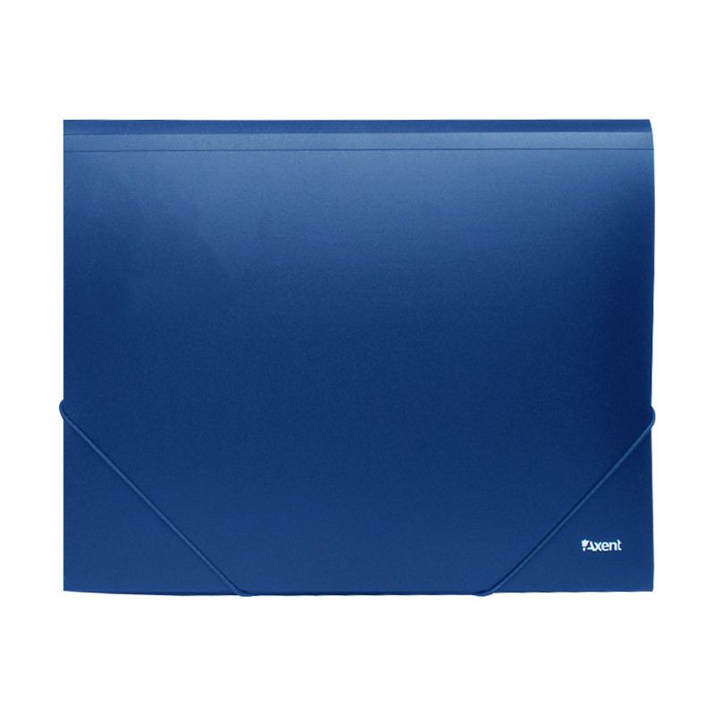 Папка на гумках Axent А4 синя 1508-02-A