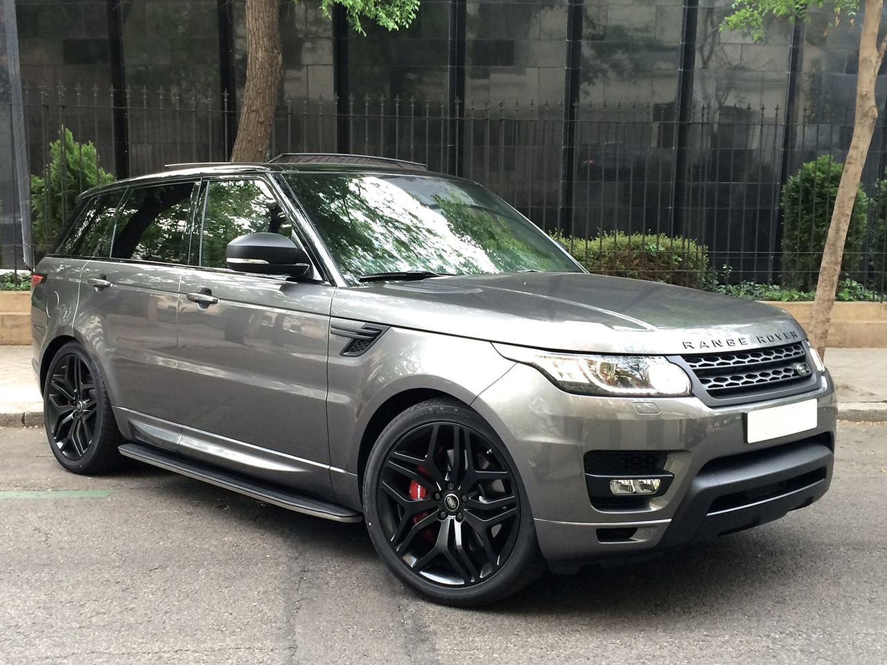 Підніжки Range Rover Sport L494 (2014+) пороги сходинки стиль OEM