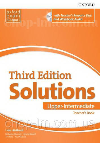Solutions Third Edition Upper-Intermediate teacher's Book with teacher's Resource Disc and Workbook Audio