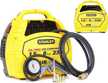 Компресор безоливний Stanley AIR KIT, фото 1
