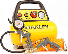 Безмасляний компресор Stanley DN200/8/6 6 l 8 bar