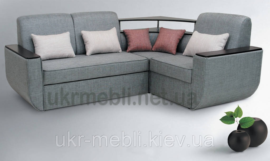 Угловой диван с раскладкой дельфин Дипломат, Юдин - фото 1 - id-p63128344