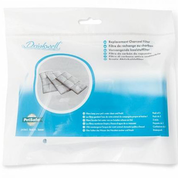 Змінний вугільний фільтр у фонтанчик-напувалку на 1,2л і 5л PetSafe Drinkwell FILTER (RF6C_INTL_19)