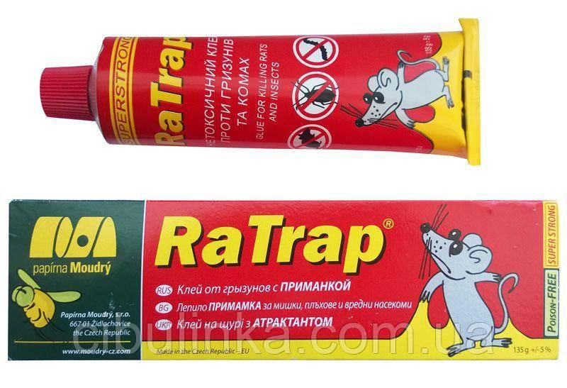 Клей RaTrap проти гризунів і комах 135 г