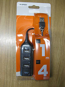 USB hub SY-H001 4in1 (помаранчева упаковка)