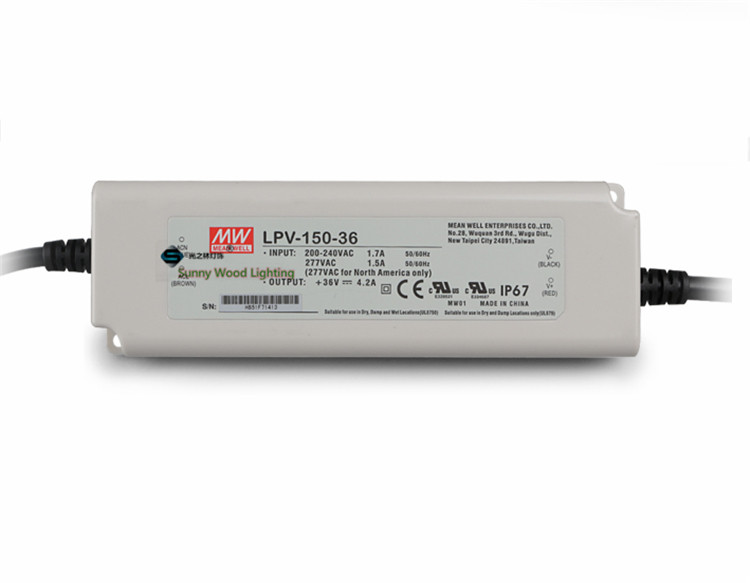 Блок живлення герметичний MEAN WELL LPV 150Вт 36В
