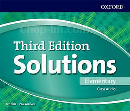 Solutions Third Edition Elementary Class Audio / Аудіо диск