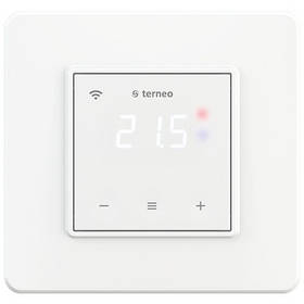 Wi-Fi терморегулятор для теплої підлоги terneo sx з сенсорним управлінням (білий)