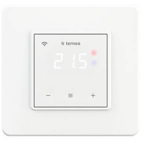 Wi-Fi терморегулятор для теплої підлоги terneo sx з сенсорним управлінням (білий)
