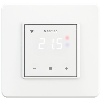 Wi-Fi терморегулятор для теплої підлоги terneo sx з сенсорним управлінням (білий)