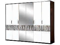Модульная система для спальни «Бася Новая» Мир Мебели Шкаф 6Д, Нейла