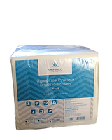 Рушники, спанлейс, 40см*70см Сітка (50 шт. складені в пластах) TM Monaco Style