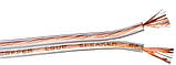 Кабель акустичний "Sound Star" 2х0,75 мм2 мідний (СU), прозорий, 100 м., фото 2