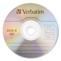 Диск Verbatim DVD-R 4,7Gb 16x Spindle Wrap 50 pcs