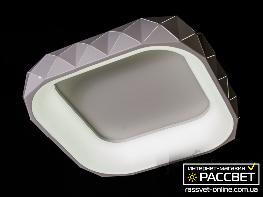 Стельова LED люстра 8149-500 СЕ WH, BK LED DIASHA