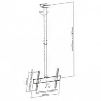 Стельовий кронштейн ITECHmount CELB 44R (від 32 до 55), фото 2