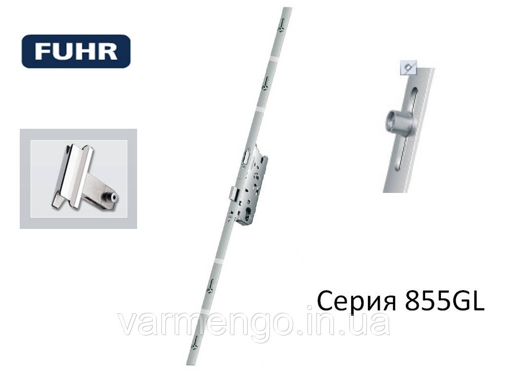 Замок багатозапірний Fuhr 855GL 28/92/2170 із заскочкою.