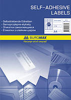 Этикетки с клейким слоем Buromax 105х57мм - 40шт/л 100л BM.2852