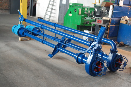 Насос з ножами та мішалкою НЦІ-Ф-100 рама 4м для гною, фото 1