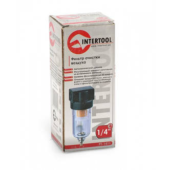 Фільтр-влагоотделитель Intertool PT-1411 1/4", фото 3