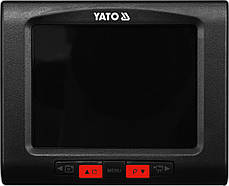Промисловий відеоскоп 3.5" з Wi-Fi, USB, картка 2 ГБ, камера 12.2 мм, кабель 0.9 м, YATO YT-7293, фото 3
