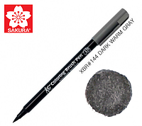 Маркер Koi #144 Brash Pen Sakura Dark Warm Gray Сірий теплий темний