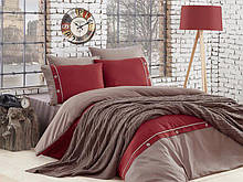 First Choice бязь de luxe ranforce+в'язаний плед nirvana raina vizon