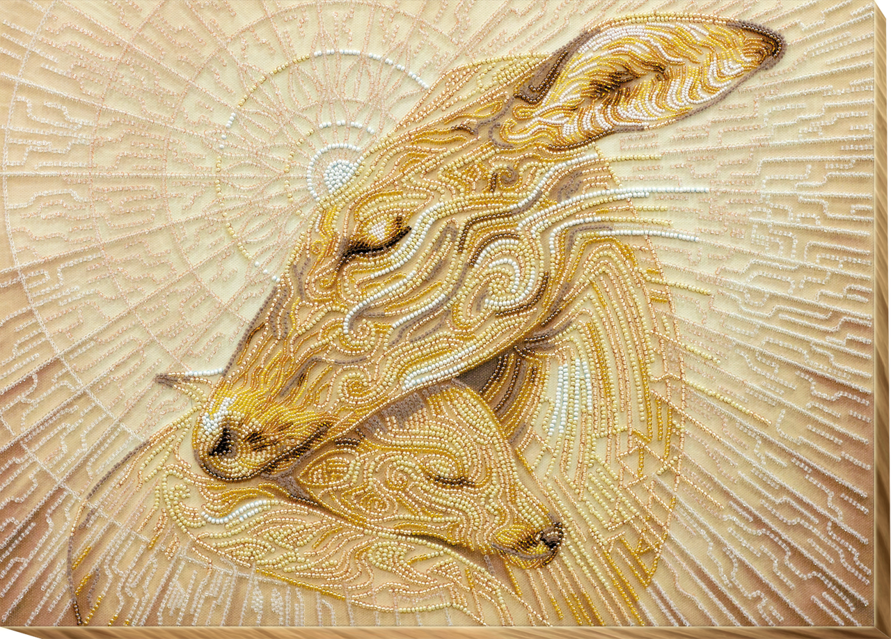 Набір для вишивки бісером Мамина ніжність (41 х 30 см) Абрис Арт AB-593, фото 1