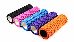 Ролик для йоги (YOGA ROLLER, ролик для масажу 33 см