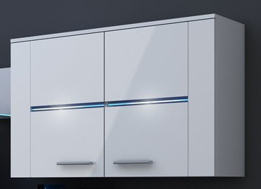 Тумба навісна Sun AAAA MEBLE білий/білий глянець, фото 1