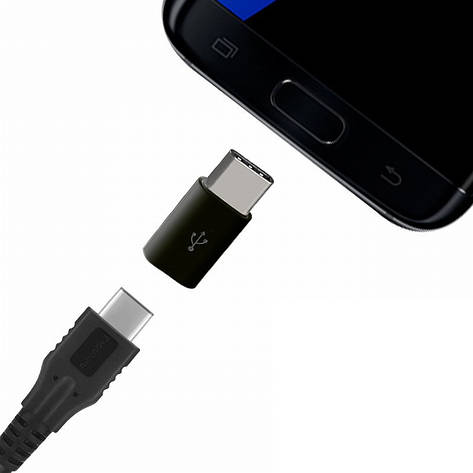 Перехідник microUSB to USB 3.1 Type-C, фото 1