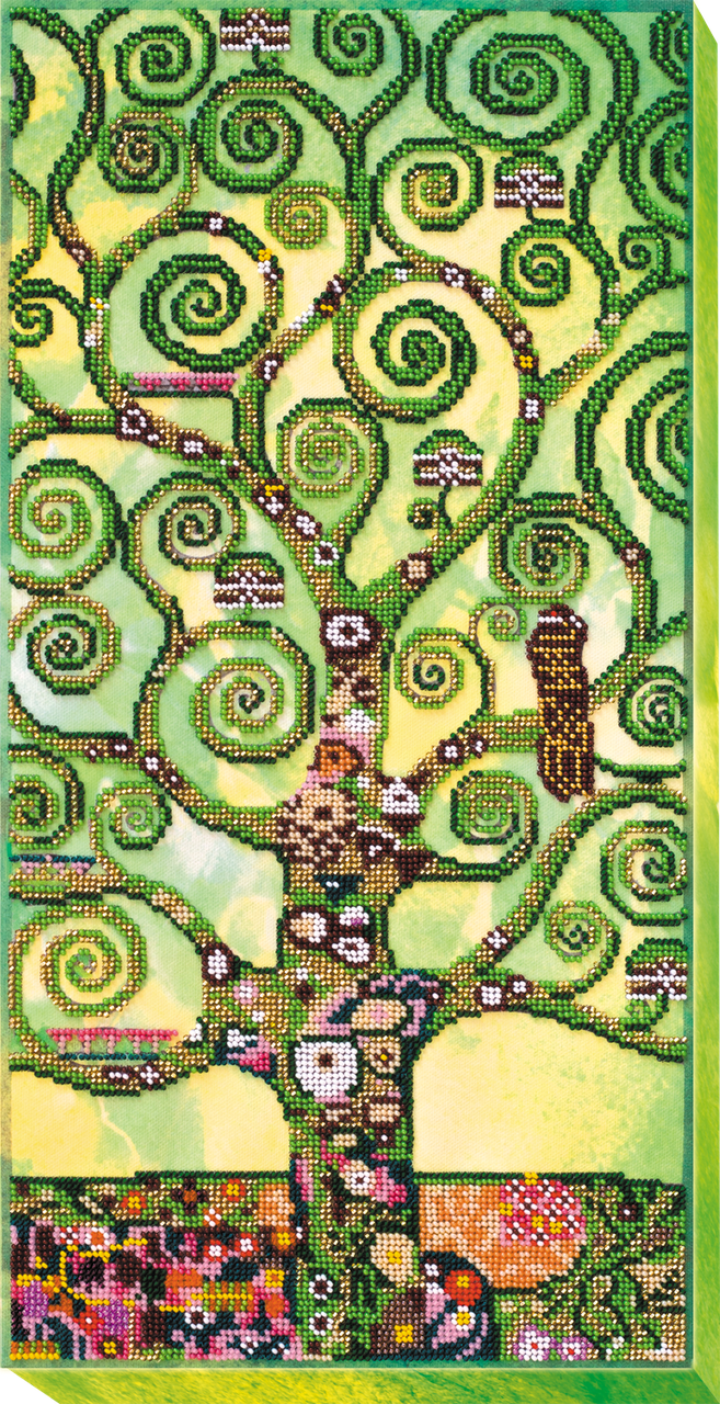 Набір для вишивки бісером Древо життя літо (23 х 46 см) Абрис Арт AB-599, фото 1