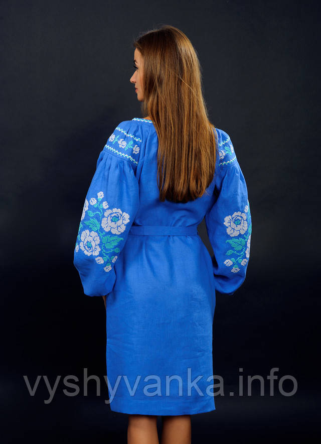 Сукня-вишиванка з кишенями Сукня-вишиванка з кишенями